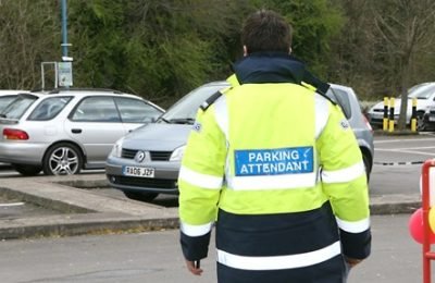 Car park attendant image Car park attendant image